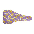 Watercolor Banana Pattern Print Bicycle Seat Cover
