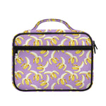 Watercolor Banana Pattern Print Briefcase Bible Bag