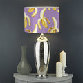 Watercolor Banana Pattern Print Drum Lamp Shade