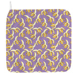 Watercolor Banana Pattern Print Hand Towel