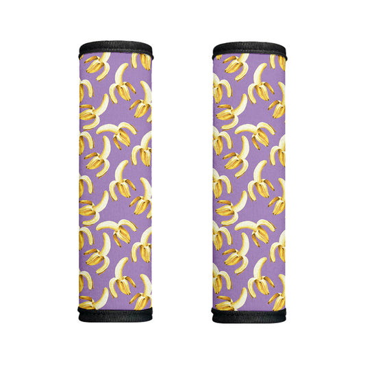 Watercolor Banana Pattern Print Handle Covers