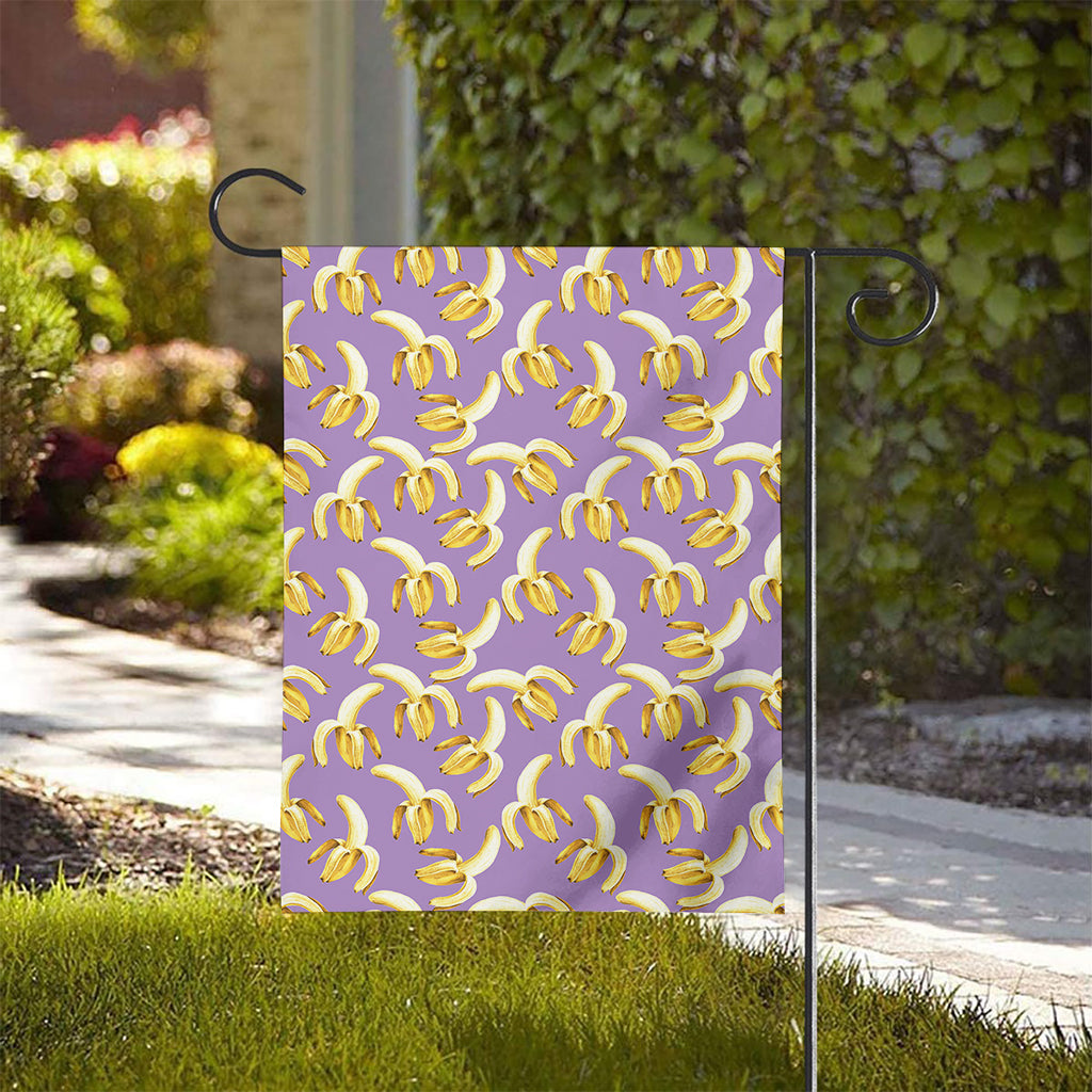 Watercolor Banana Pattern Print House Flag