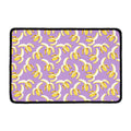 Watercolor Banana Pattern Print Kitchen Mat