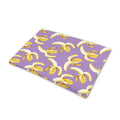 Watercolor Banana Pattern Print Pet Cooling Mat Cover