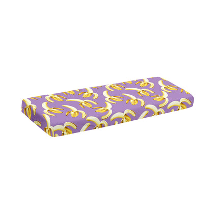 Watercolor Banana Pattern Print Piano Keyboard Cover