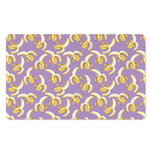 Watercolor Banana Pattern Print Polyester Doormat