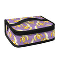 Watercolor Banana Pattern Print Small Lunch Bag