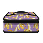 Watercolor Banana Pattern Print Small Lunch Bag