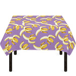 Watercolor Banana Pattern Print Tablecloth