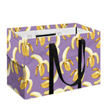 Watercolor Banana Pattern Print Utility Tote Bag