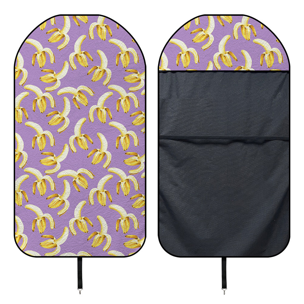 Watercolor Banana Pattern Print Waterproof Car Seat Cover