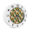 Watercolor Bird Of Paradise Print Alarm Clock