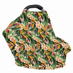 Watercolor Bird Of Paradise Print Baby Seat Cover
