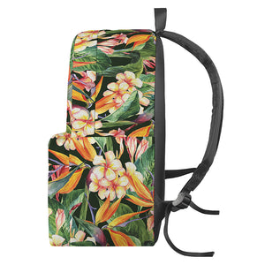 Watercolor Bird Of Paradise Print Backpack