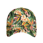 Watercolor Bird Of Paradise Print Baseball Cap