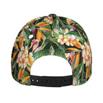 Watercolor Bird Of Paradise Print Baseball Cap