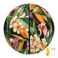 Watercolor Bird Of Paradise Print Basketball
