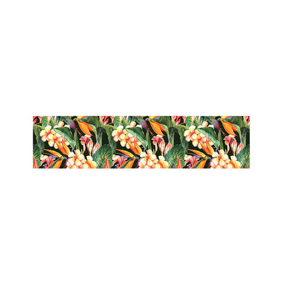 Watercolor Bird Of Paradise Print Bed Runner