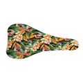 Watercolor Bird Of Paradise Print Bicycle Seat Cover