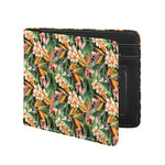 Watercolor Bird Of Paradise Print Bifold Wallet