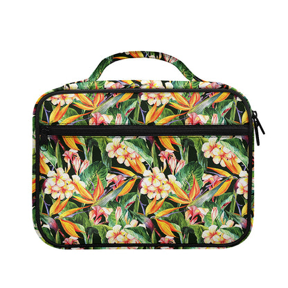Watercolor Bird Of Paradise Print Briefcase Bible Bag
