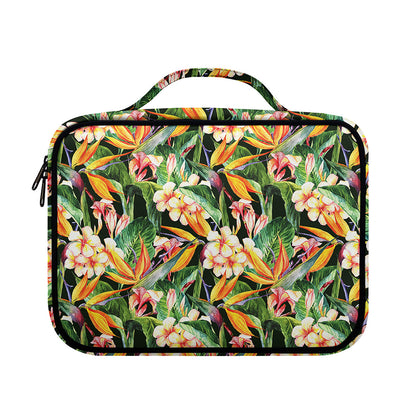 Watercolor Bird Of Paradise Print Briefcase Bible Bag