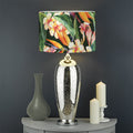Watercolor Bird Of Paradise Print Drum Lamp Shade