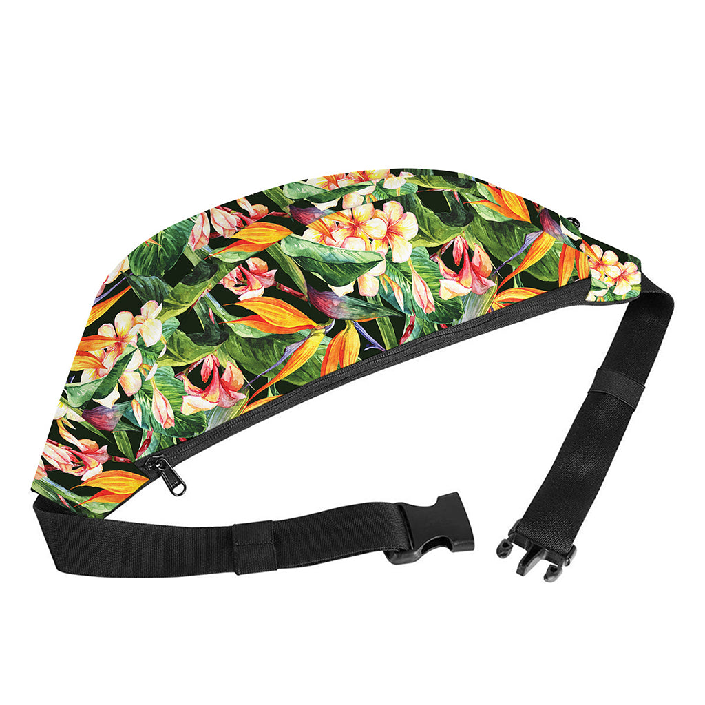 Watercolor Bird Of Paradise Print Fanny Pack