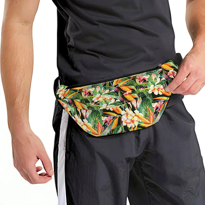 Watercolor Bird Of Paradise Print Fanny Pack