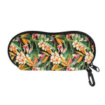 Watercolor Bird Of Paradise Print Glasses Case