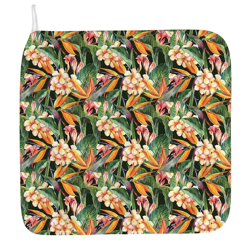 Watercolor Bird Of Paradise Print Hand Towel