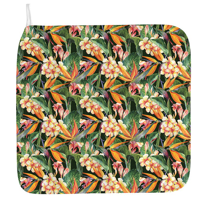 Watercolor Bird Of Paradise Print Hand Towel
