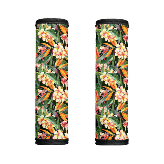 Watercolor Bird Of Paradise Print Handle Covers