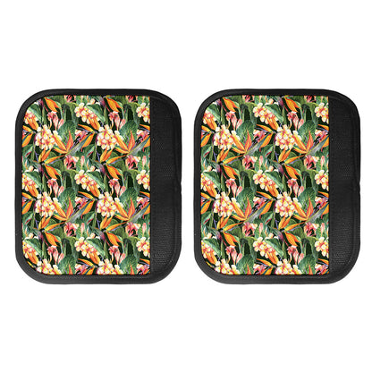 Watercolor Bird Of Paradise Print Handle Covers