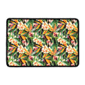 Watercolor Bird Of Paradise Print Kitchen Mat