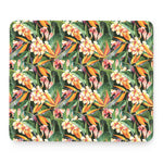 Watercolor Bird Of Paradise Print Mouse Pad