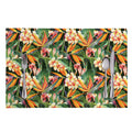 Watercolor Bird Of Paradise Print Placemat