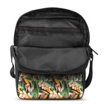 Watercolor Bird Of Paradise Print Rectangular Crossbody Bag