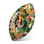 Watercolor Bird Of Paradise Print Rugby Ball