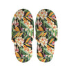 Watercolor Bird Of Paradise Print Slippers