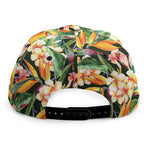 Watercolor Bird Of Paradise Print Snapback Cap