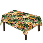 Watercolor Bird Of Paradise Print Tablecloth