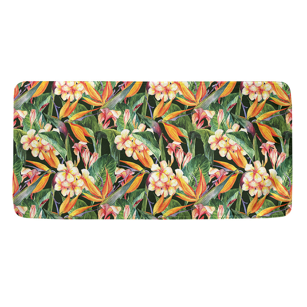 Watercolor Bird Of Paradise Print Towel