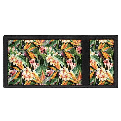 Watercolor Bird Of Paradise Print Trifold Wallet
