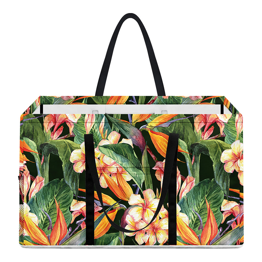 Watercolor Bird Of Paradise Print Utility Tote Bag
