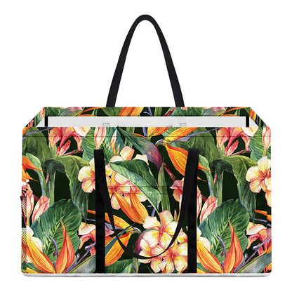 Watercolor Bird Of Paradise Print Utility Tote Bag