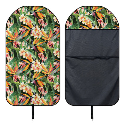 Watercolor Bird Of Paradise Print Waterproof Car Seat Cover