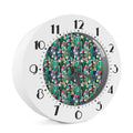 Watercolor Blooming Cactus Print Alarm Clock