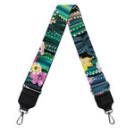 Watercolor Blooming Cactus Print Bag Strap