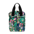 Watercolor Blooming Cactus Print Bible Tote Bag